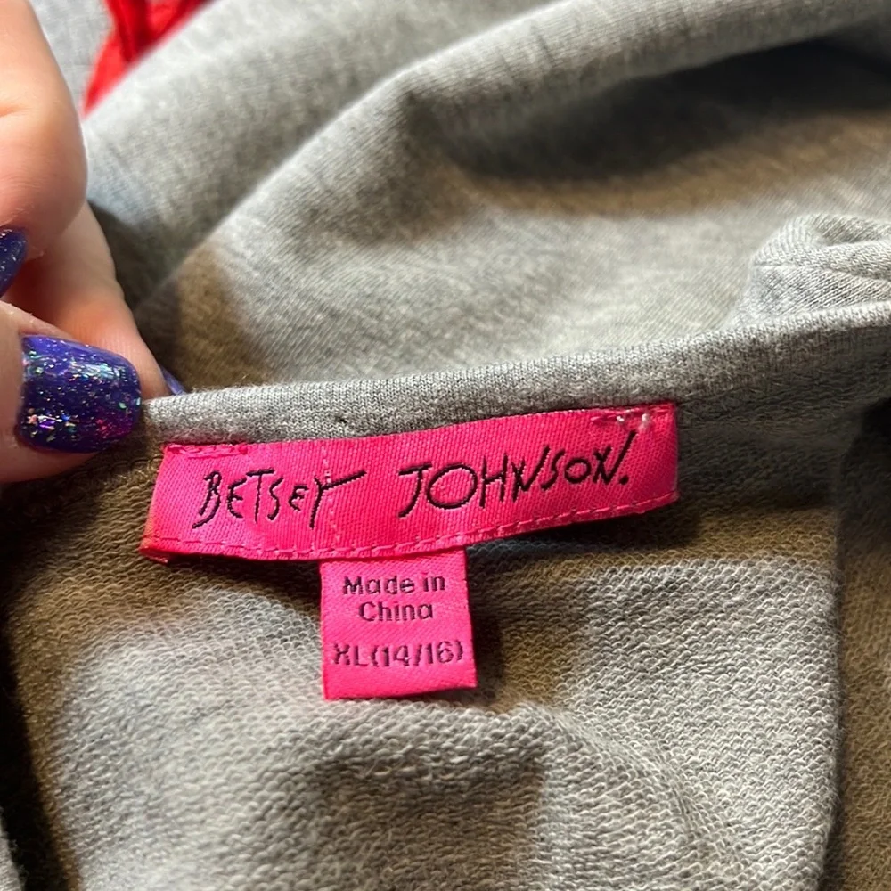 Betsey Johnson Red Sequin Lips Dress - Picture 5 of 5